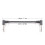 6er-Pack bunte Gitarren-Patchkabel 18 cm TS 1/4 2
