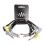 6er-Pack bunte Gitarren-Patchkabel 18 cm TS 1/4 3