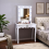 White Vanity Dressing Table with 10 LED Bulbs & Single Drawer 1