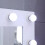 White Vanity Dressing Table with 10 LED Bulbs & Single Drawer 5