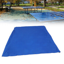 Dunkelblaue, wasserdichte Oxford-Tischdecke für Tischtennisplatten 160x160cm