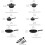 Amazon 15-Piece Non-Stick Cookware Set, Black 3