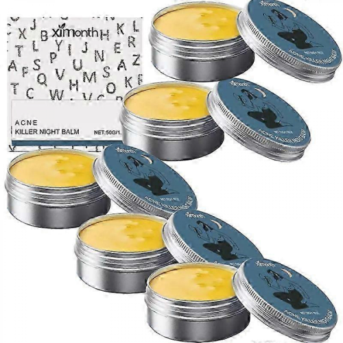 (5pcs) Crema anti-acne per donne e uomini - Detergente e idratante profondo