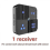 (1 receiver onlyUS plug) Wireless Driveway Alarm System with Motion Sensor for Home Security 1