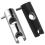 (Black, 24mm) Ensemble de support de douche à main universel réglable 5