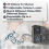 (1 sensor onlyUS plug) Wireless Driveway Alarm System with Motion Sensor for Home Security 4