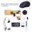 MH002 kabelloses Maus-Kit, Leiterplatte, leiser USB-Empfänger 6