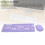 Wireless Retro Keyboard Mouse Combo, 64 Keys, 1200dpi, Violet 6