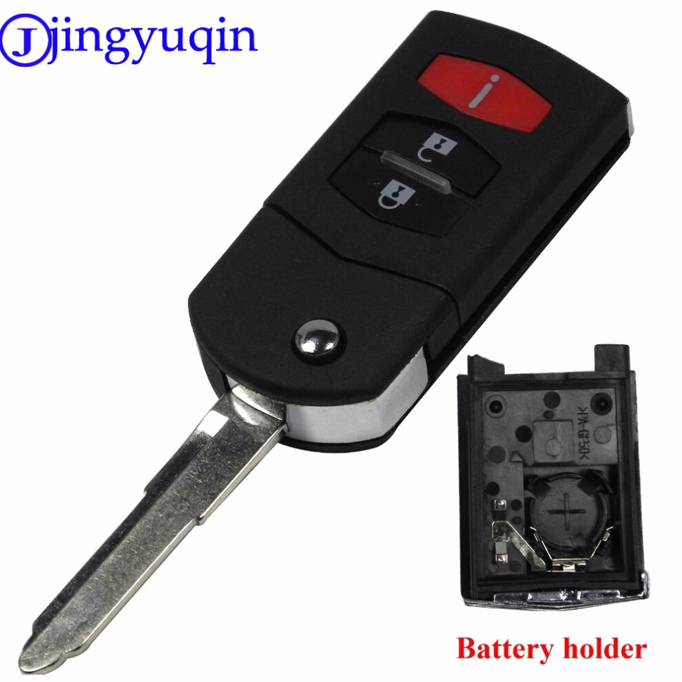 3 Buttons Flip Folding Remote Key Shell Car Case Fob Cover For Mazda 3 5 6 Cx5 Cx7 Cx9 Rx8 6935161677966