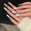 (444) Colorful Cat Eye Press-On Nails, Zero Pressure 1