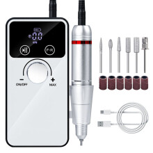 Tragbarer Elektrischer Nagelbohrer V5, Professioneller Nagelschleifer im Stiftstil, Wiederaufladbare Nagelpolierermaschine, Nagelkunstmaschine