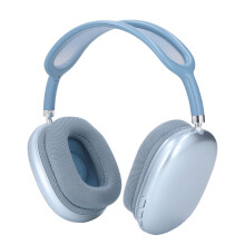 Bluetooth 5.4 Headphones 12H Play Noise Cancelling Foldable Blue