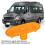 Bernsteinfarbene Seitenmarkerlinse A0038202956 2 Stück Sprinter 11