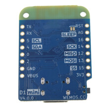 D1 V4.0.0 - WEMOS WIFI Internet Of Things na Bazie Płyty ESP8266 4MB Kompatybilny z MicroPython Nodemcu dla