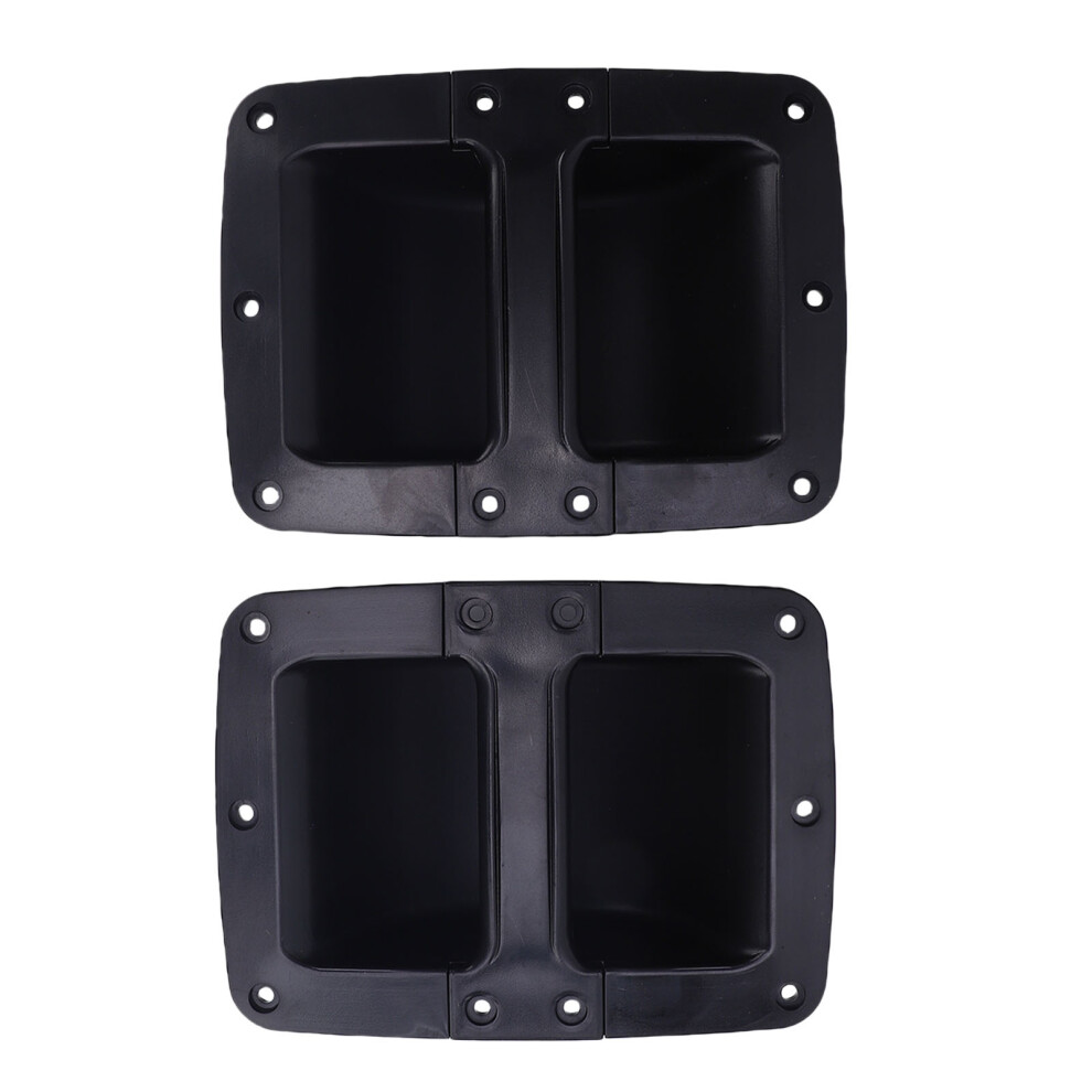 2Pcs Abs Plastic Handle For Large Stage Speakers 200X150mm Replacement 5061388510487