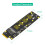 Adaptador NVMe M.2 SSD para NVMe EDSFF E1.S SSD 7