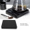 Digitale Kaffeewaage 3 kg 0,1 g Type-C Schwarz Timer 7