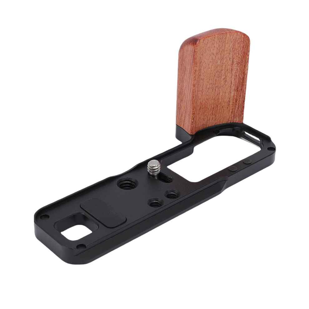 Wooden L Shape Camera Grip For Fuji X100vi Aluminum Alloy Handle 8791388511036