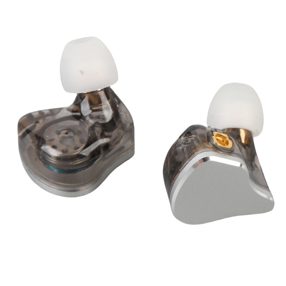 High-Fidelity Noise Cancelling Iem Earphones With Detachable Cable, Silver 7651388511188