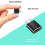 USB C Mouse Jiggler Undetectable Automatic Type C Mouse Mover 3 Jiggle Modes Driver-Free for Keeps Computer Awake Silver 5