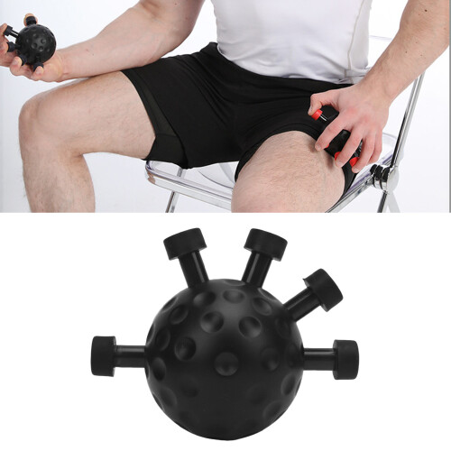 5-Finger-Griffkrafttrainer Handgripper Schwarz ABS
