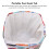 Collapsible Foot Bath Basin 30x30 cm White Maple 4
