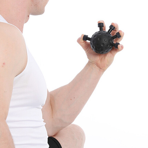5-Finger-Griffkrafttrainer Handgripper Schwarz ABS 2