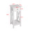 Wooden One Drawer Slim Side Table 6