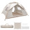 White Waterproof Backpacking Tent for 1-2 People 1