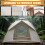 White Waterproof Backpacking Tent for 1-2 People 4