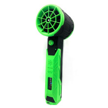 Turbo Jet Fan Car Violent Blower 64mm Brushless Motor 8000mAh Thrust 1000G Industrial Duct Fan Car Cleaner,Black-Green