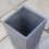 Samuel Alexander 45cm Tall Plastic Ash Grey Slate Effect Garden Patio Trough 6