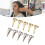10PCS Alloy Hair Parting Ring Halloween Cosplay 16