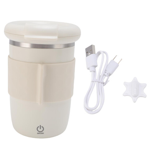 Self Stirring Mug 420ML Stainless Steel Waterproof Double Layer 1