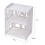 Modern Small White Bedside Table 6