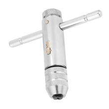 M3 M8 Verstellbarer T-Block Hand-Ratschen-Schraubendreher für Gewindebohrer-Set aus robustem Stahl