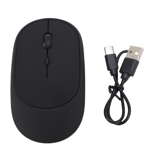 2.4G Wireless-Maus kompakt Schwarz 400mAh 1