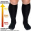 Plus Size Kompressionsstrumpor - Svart  3XL 4