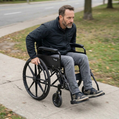 Actiasgear Folding Self Propelled Wheelchair 2