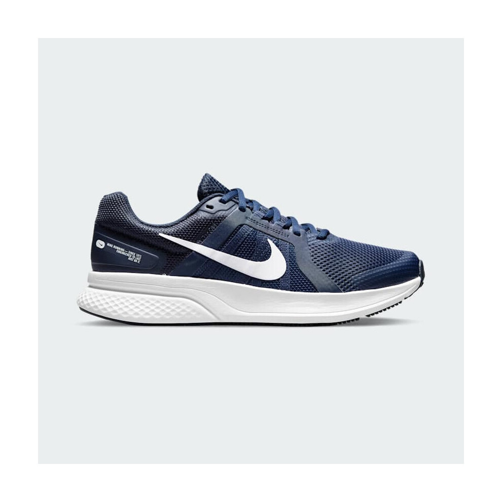 Nike (Navy, 9) Run Swift 2 Men's Navy Mesh Running Trainers Cu3517 400 Blue