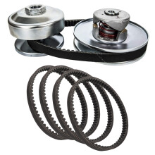 4Pcs 5959 Drive Belts Black for TAV30 Go Kart