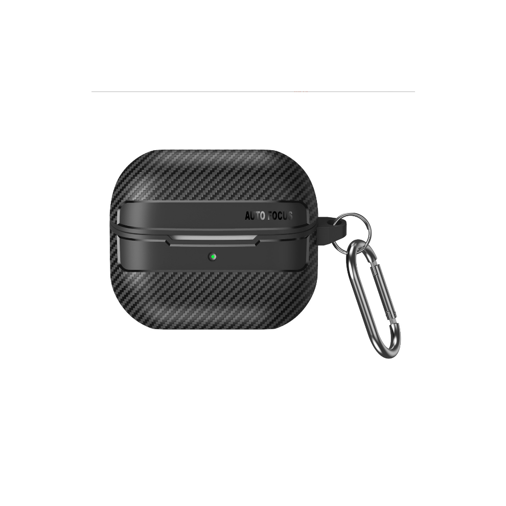Carbon Fiber Protective Case For Samsung Galaxy Buds3/3Pro Black 7314280780327