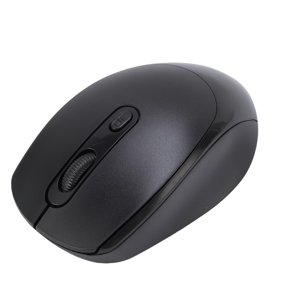 Wireless Rechargeable Silent Mouse 800/1200/1600 DPI Macaron Black