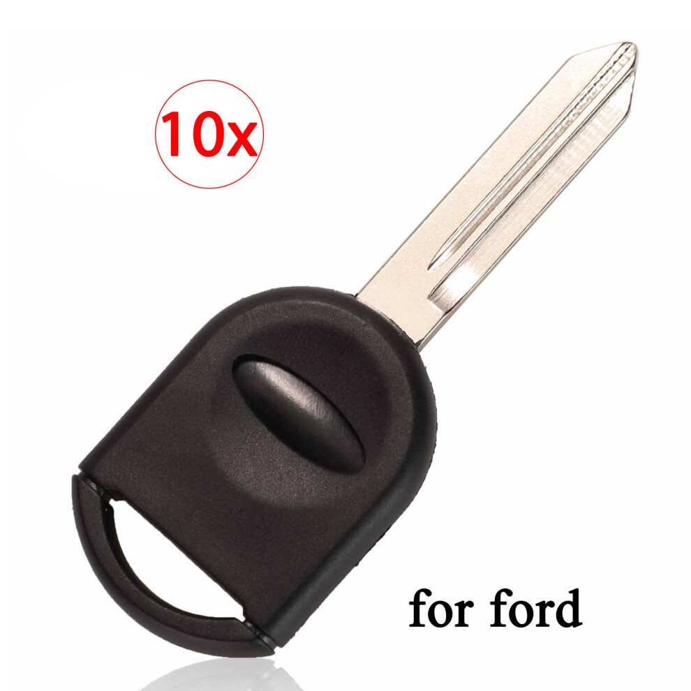 10Pcs For Ford Flex Focus Crown Victoria E F-Series Edge Escape Expedition Explorer Ranger Sport Transponder Key Shell 6935161675276