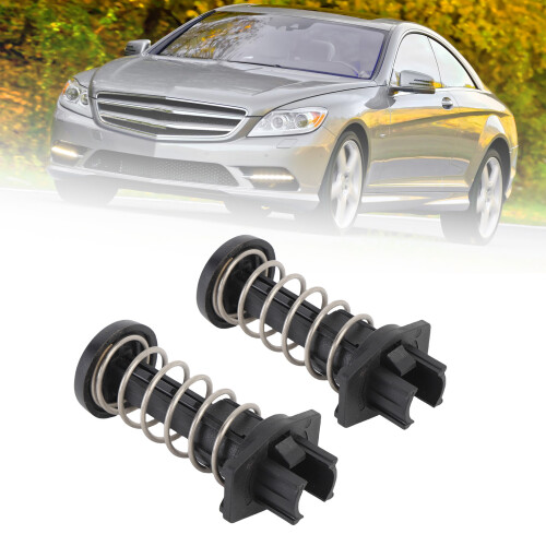 2PCS High Strength Engine Hood Latch Spring Replacement for Mercedes Models