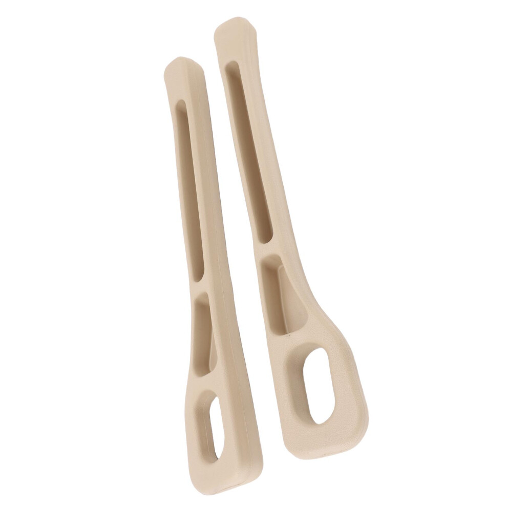 2Pcs Car Seat Gap Filler With Phone Holder, Universal Organizer Beige 9331388517141