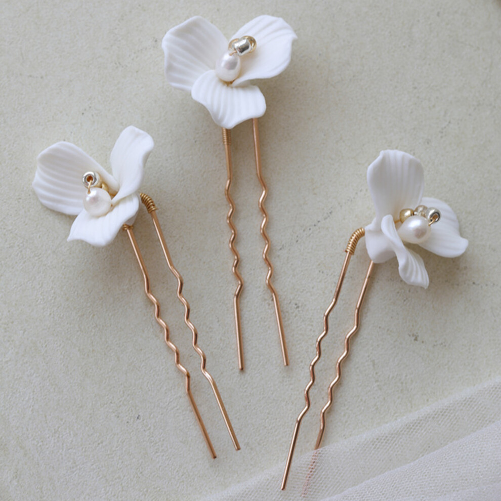 Bright-Home (B) Elegant Woman\'S Hair Comb/Hairpin Alloy Anti-Slip Pearls Hair Styling Tool For Birthday Stage Party Hairstyle
