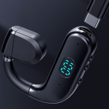 Bluetooth-Headset BT 5.3 Noise Cancelling, 30 Std. Akku, Blau