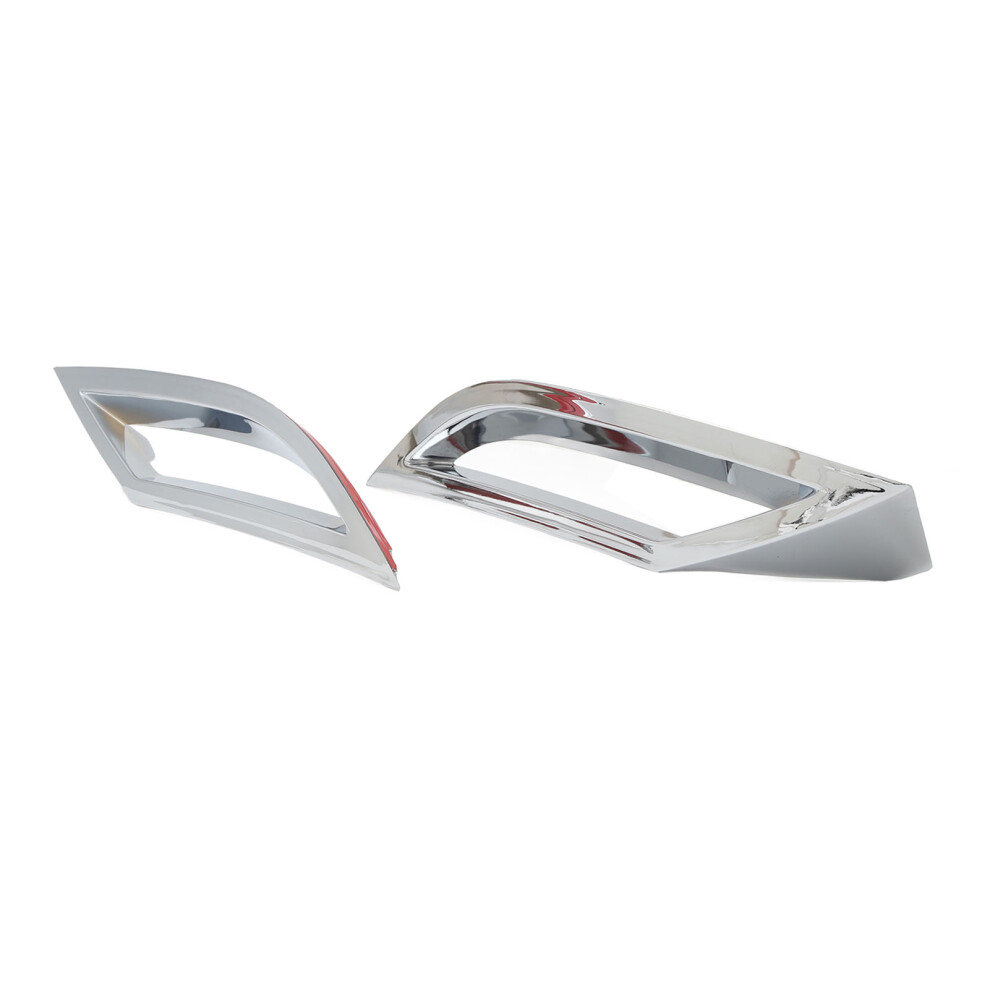 Rear Bumper Diffuser Lip Spoiler For Mk6 2017-2021 Abs Electroplating Silver 7671388519014