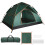 Green Waterproof Tent for 3-4 People 1